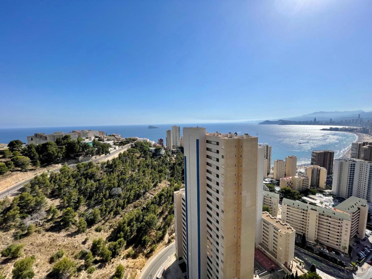 Lujoso Apartamento Con Vistas Al Mar En Mirador Del Mediterraneo By Gestaltur Μπένιντορμ Εξωτερικό φωτογραφία
