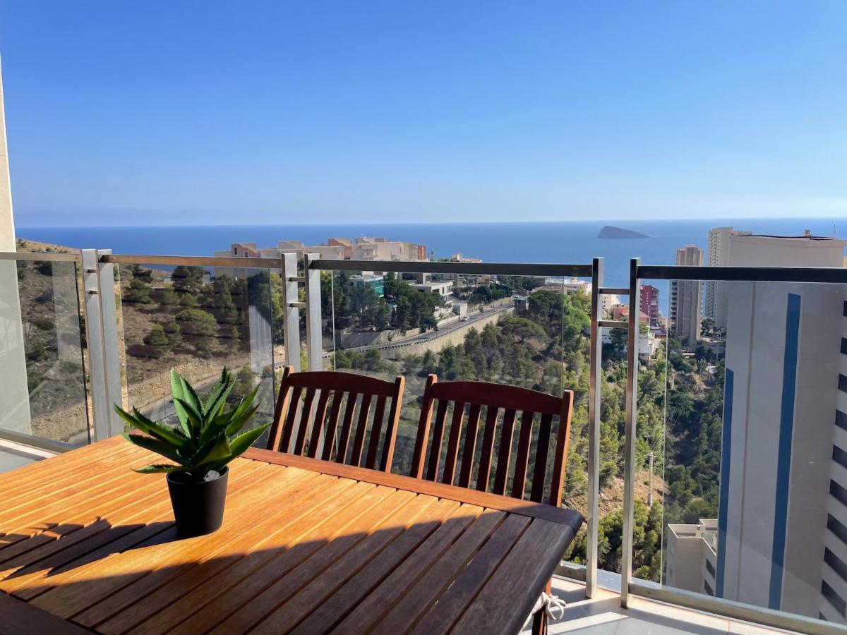 Lujoso Apartamento Con Vistas Al Mar En Mirador Del Mediterraneo By Gestaltur Μπένιντορμ Εξωτερικό φωτογραφία