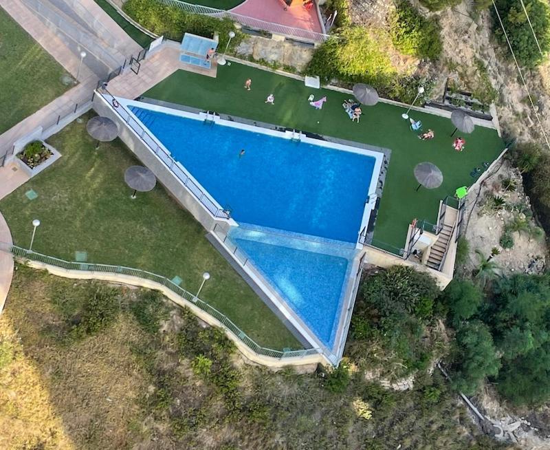 Lujoso Apartamento Con Vistas Al Mar En Mirador Del Mediterraneo By Gestaltur Μπένιντορμ Εξωτερικό φωτογραφία