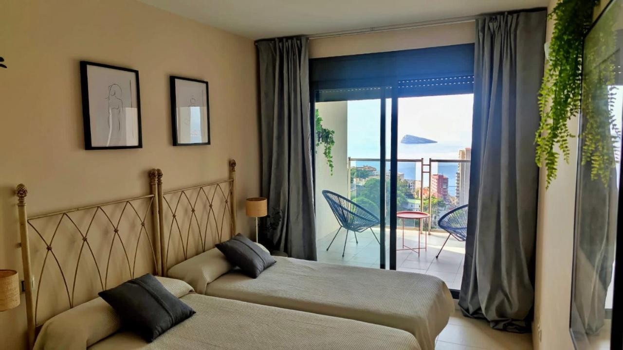 Lujoso Apartamento Con Vistas Al Mar En Mirador Del Mediterraneo By Gestaltur Μπένιντορμ Εξωτερικό φωτογραφία