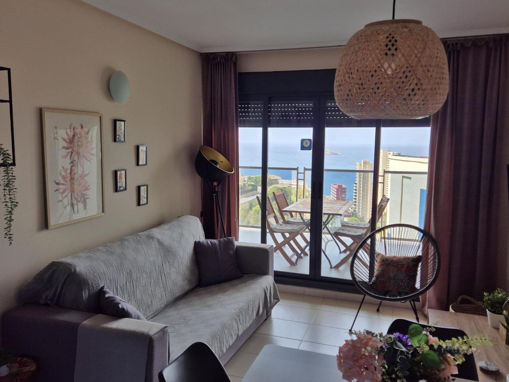 Lujoso Apartamento Con Vistas Al Mar En Mirador Del Mediterraneo By Gestaltur Μπένιντορμ Εξωτερικό φωτογραφία